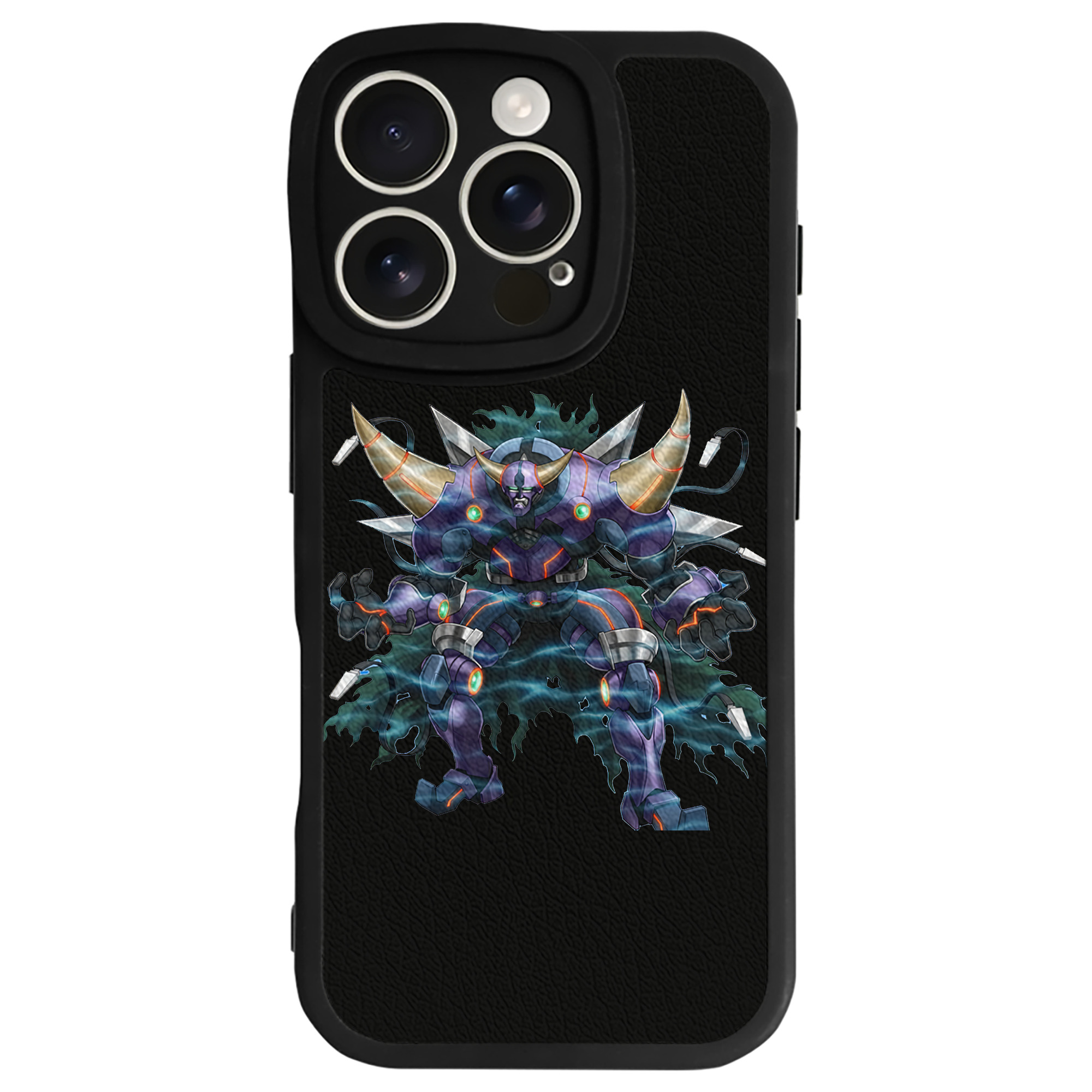 （画像用） 遊☆戯☆王 Yu-Gi-Oh! 【iPhone 16シリーズ対応】シリコンスマホケース（レザー調） 材質：シリコン